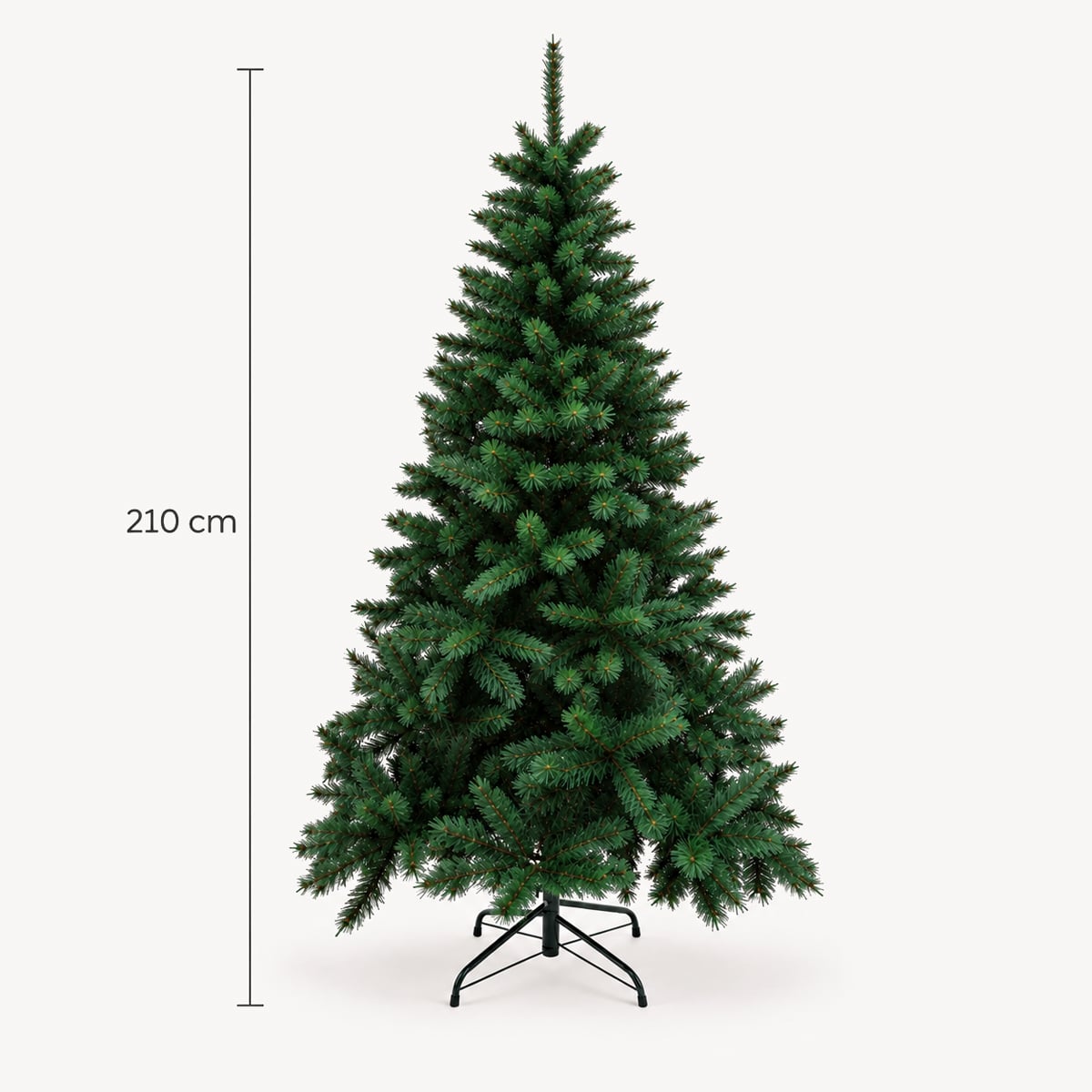 &Aacute;rvore de natal WINDY PEAK verde 210cm
