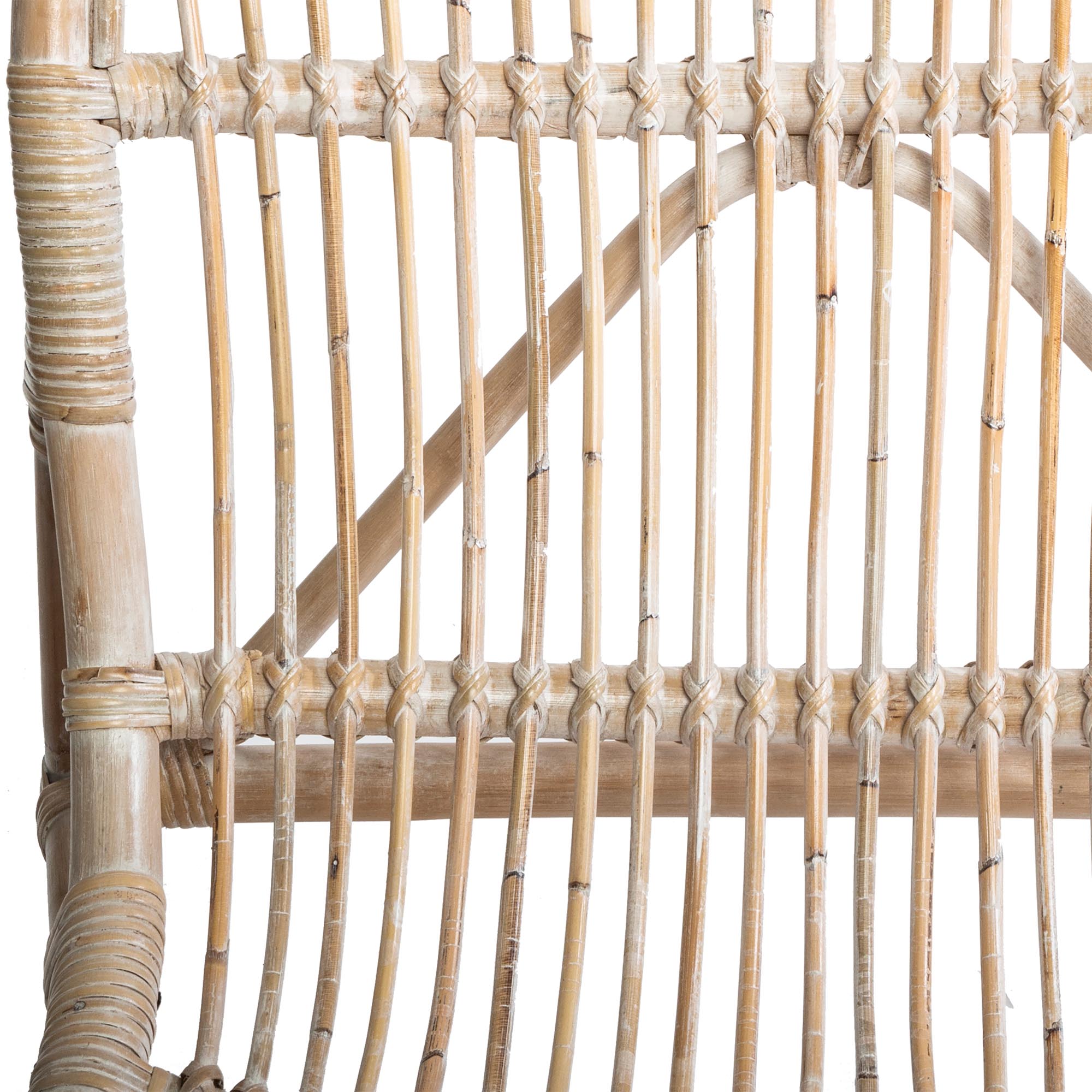 Cadeir&atilde;o Tamara Em Rattan Natural