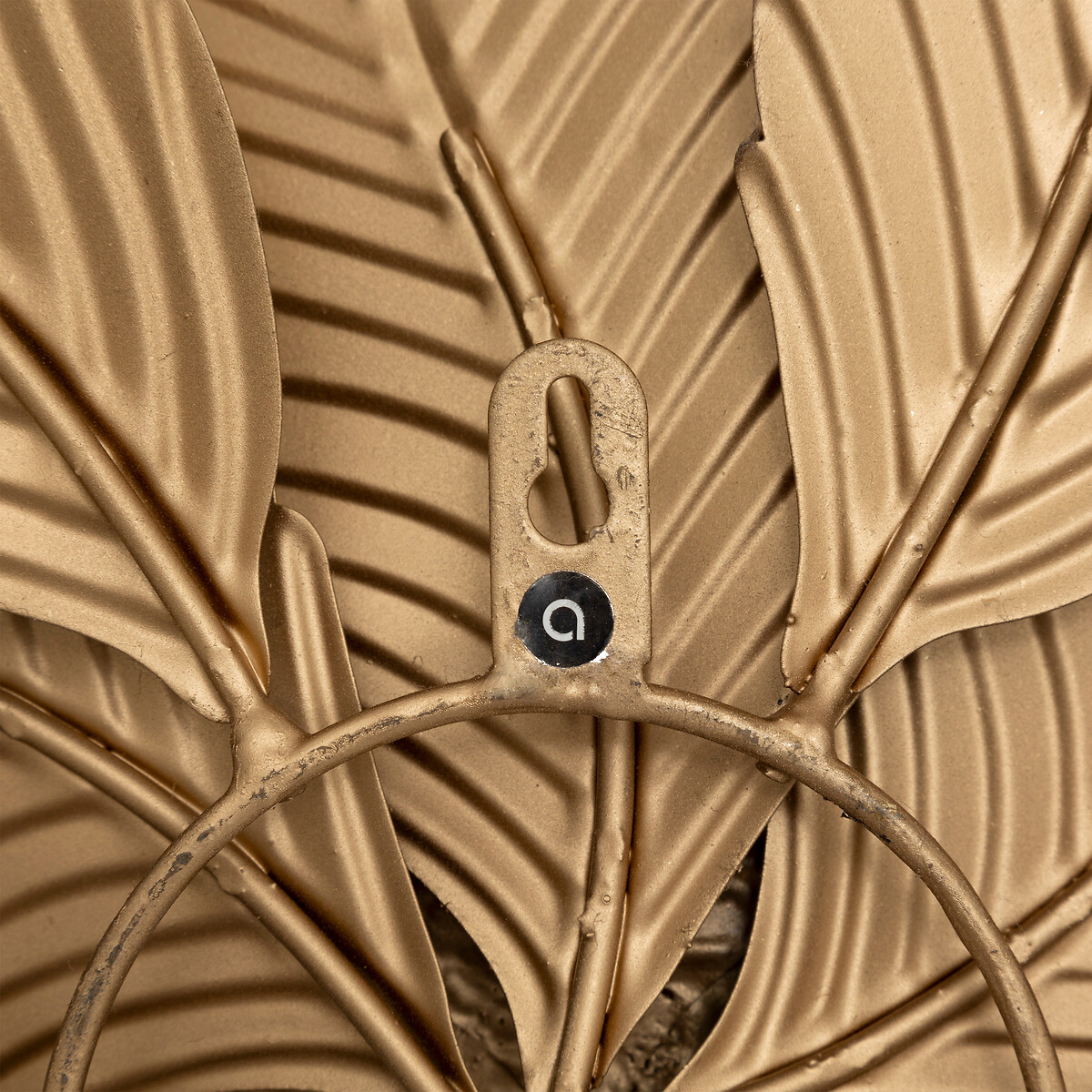 Decoração de mural AMANDINE em metal 67x67cm