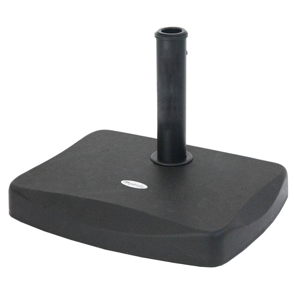 Base para guarda-sol orcado preto