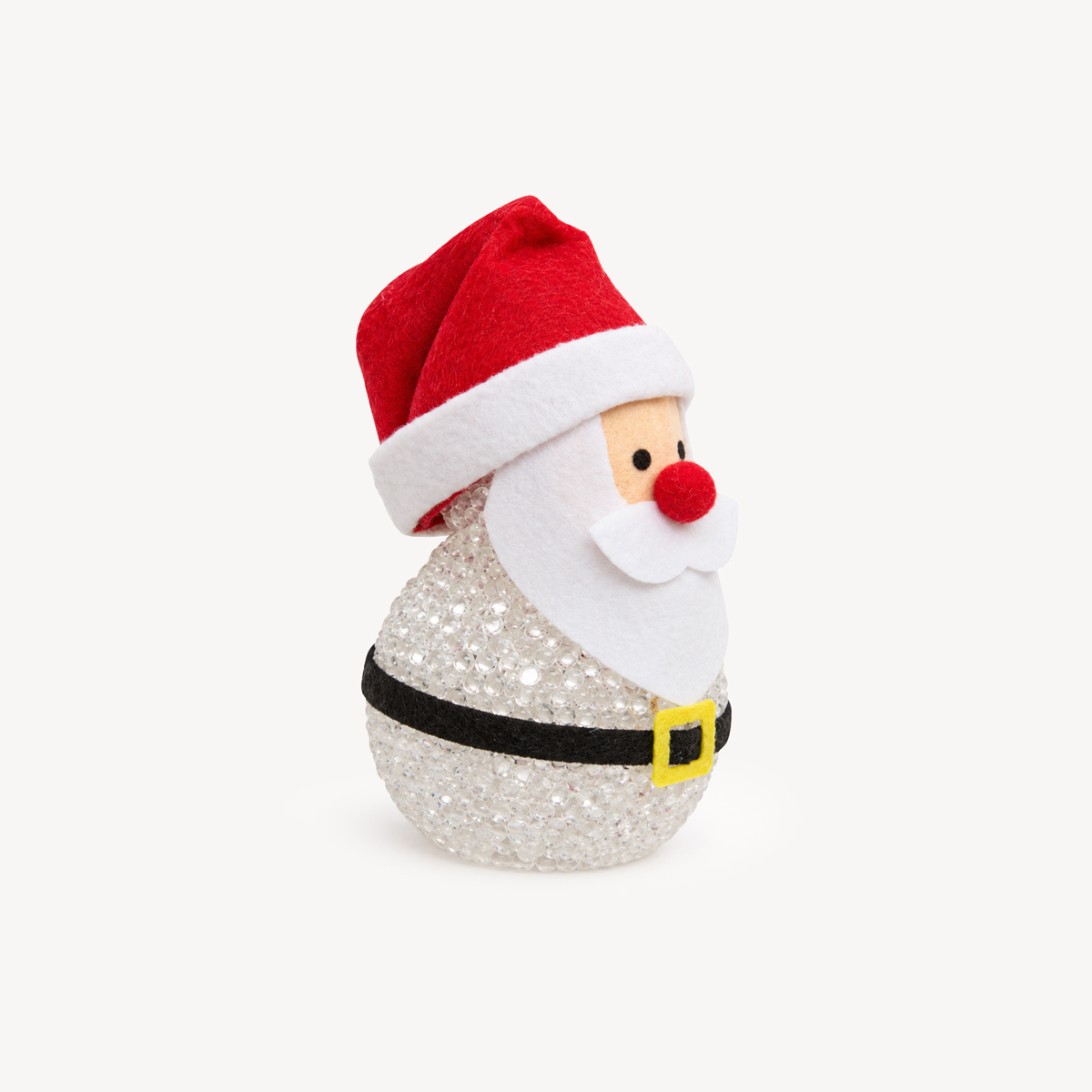 Pai natal com led 12cm