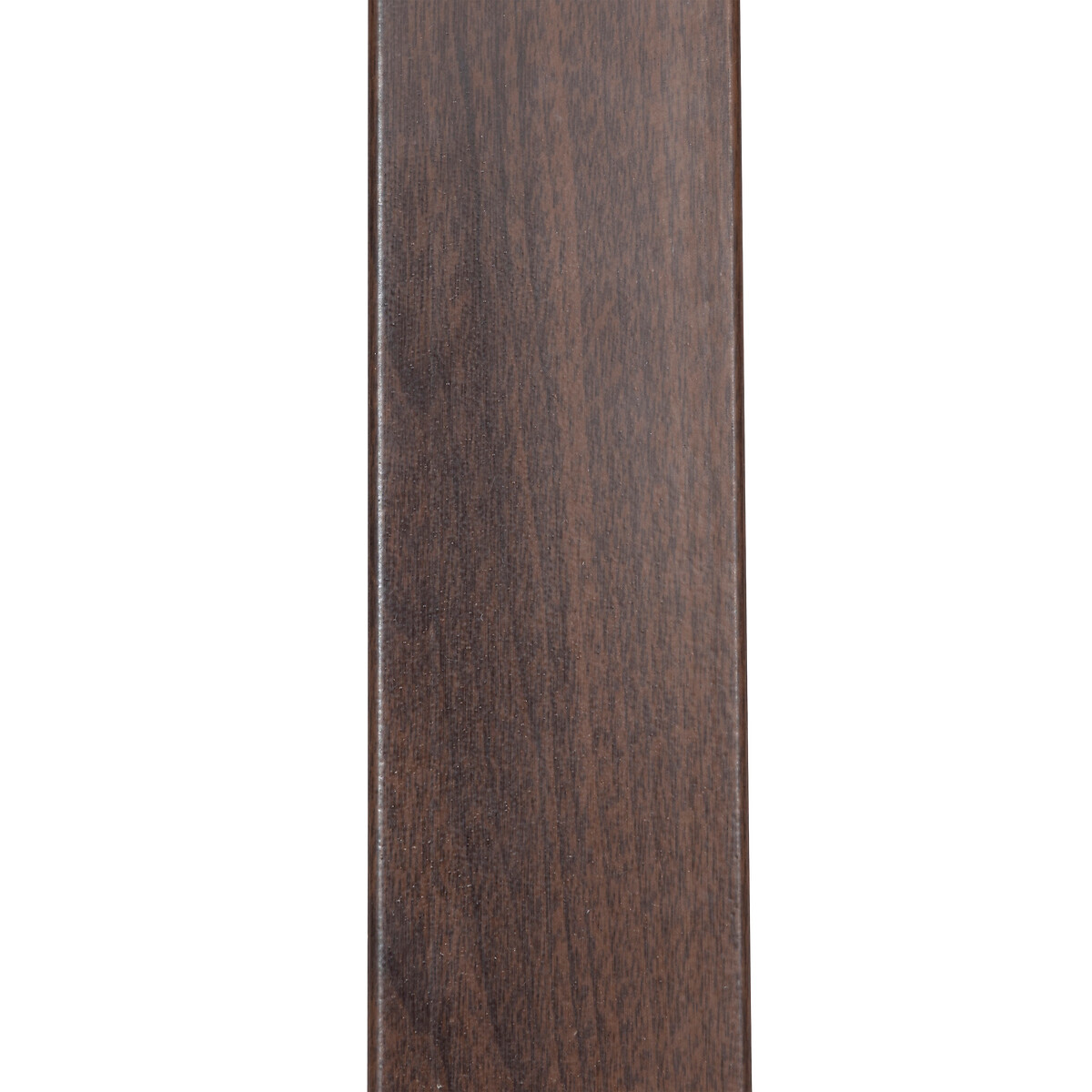 Mesa de jantar JOREL castanha com vidro temperado 180cm