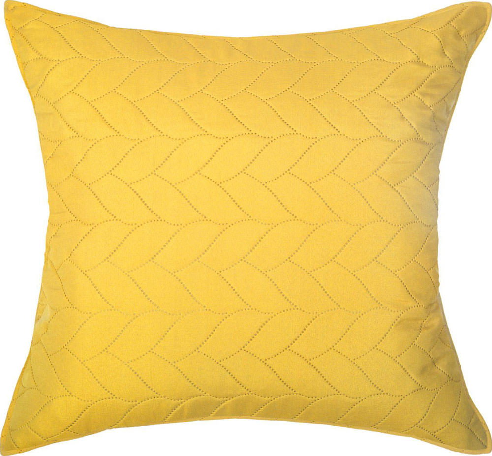 Colcha e 2 capas de almofada TRESSE ocre 240x260cm