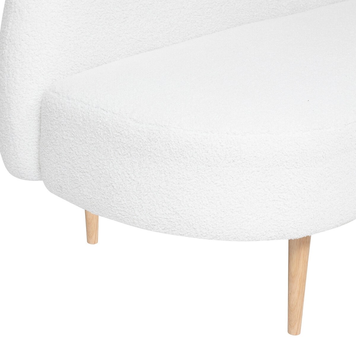 Sof&aacute; INSI branco em tecido 172x75x72cm