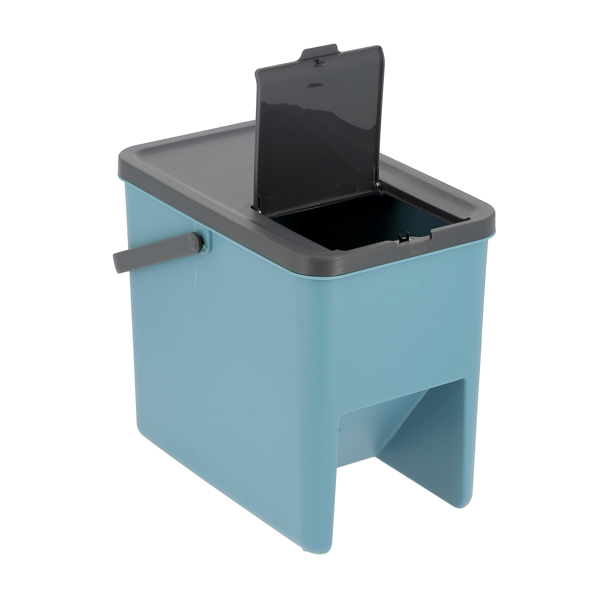 Balde do lixo azul empilhável 20l