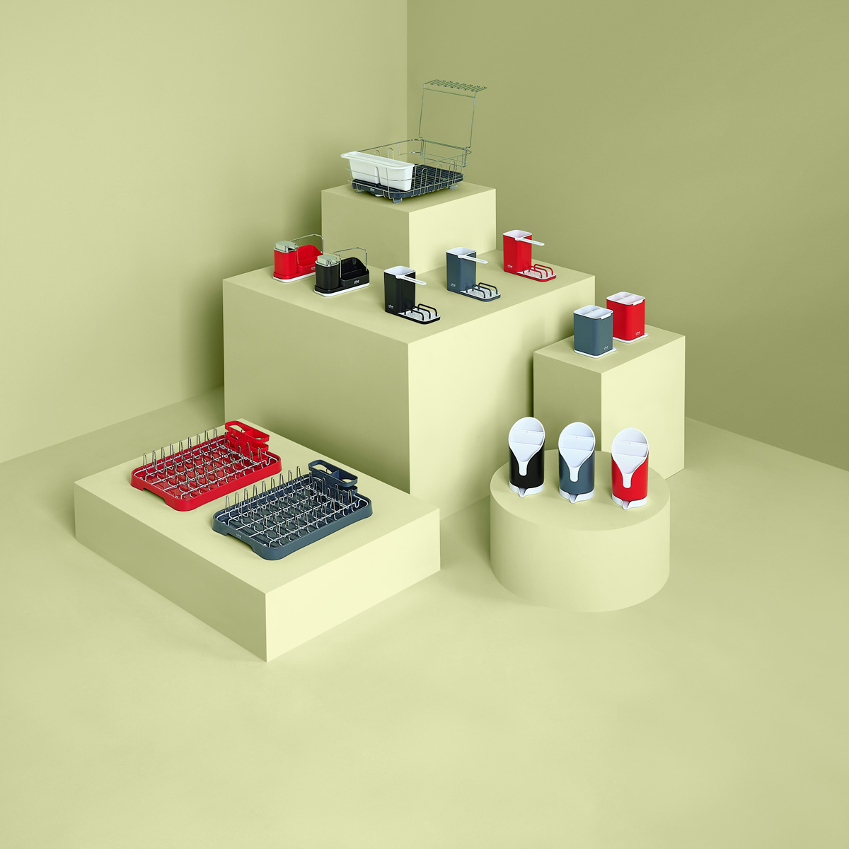 Organizador para banca cinza