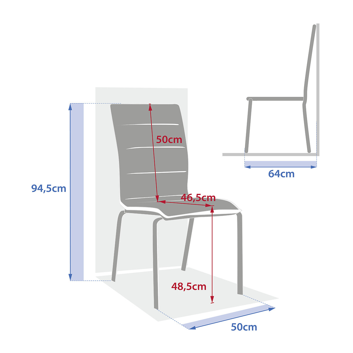 Cadeira empilh&aacute;vel DIESE branco
