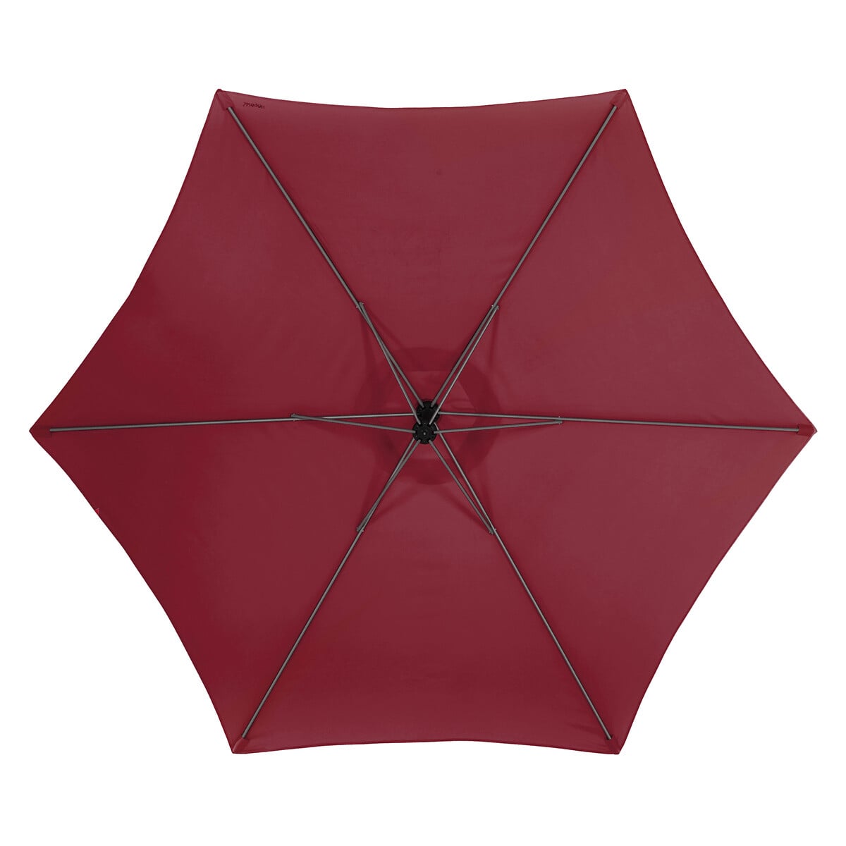 Guarda-sol descentredo MANOA bordeaux 2,40x3m