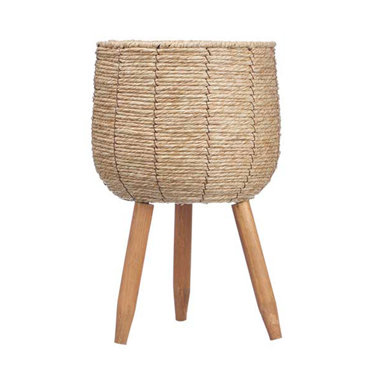 Vaseira em fibra natural 39cm