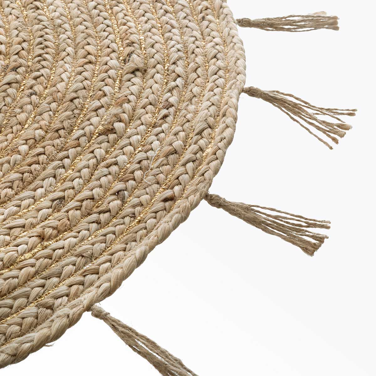 Tapete LUREX COSY bege juta 80cm