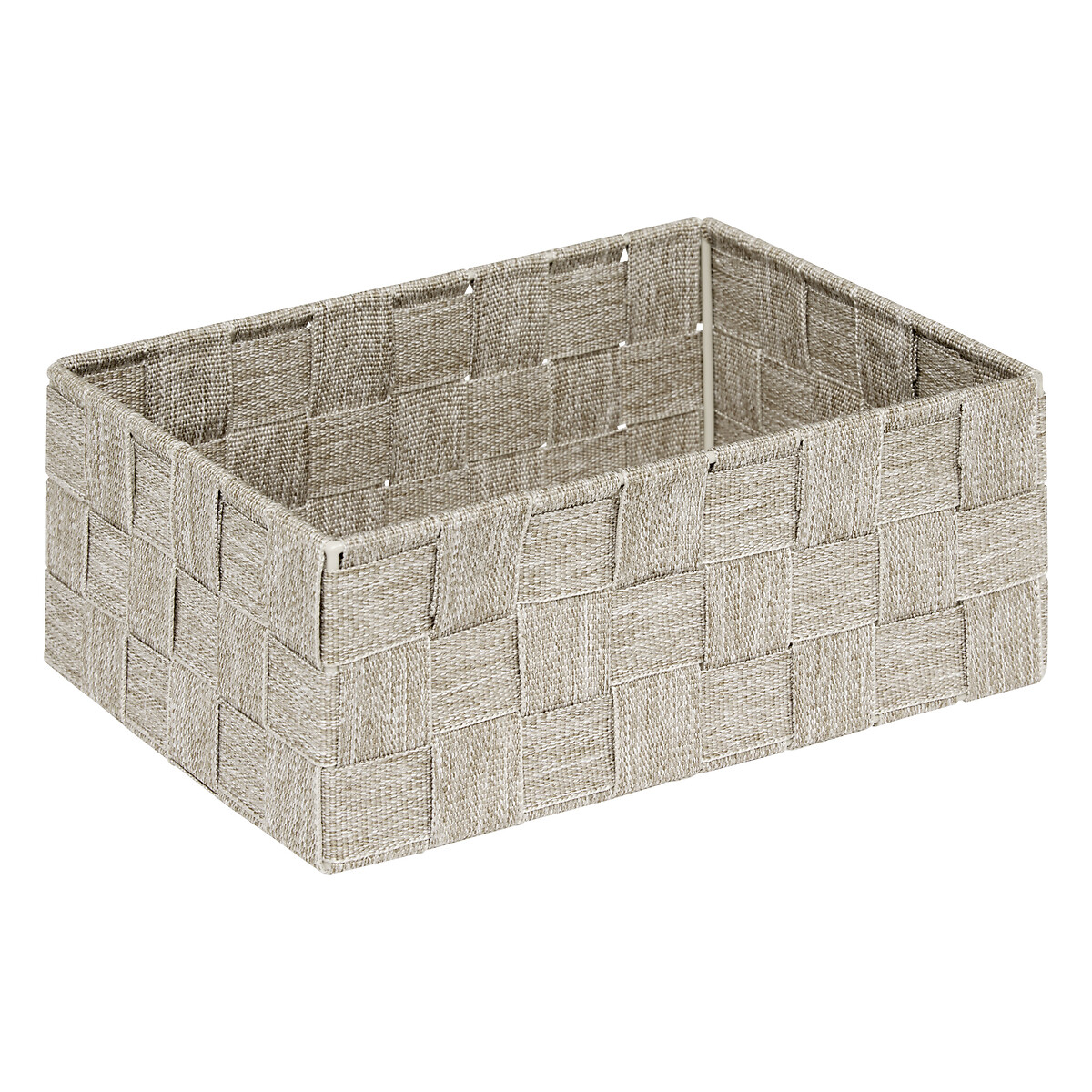 Conjunto de 3 cestos wc bege