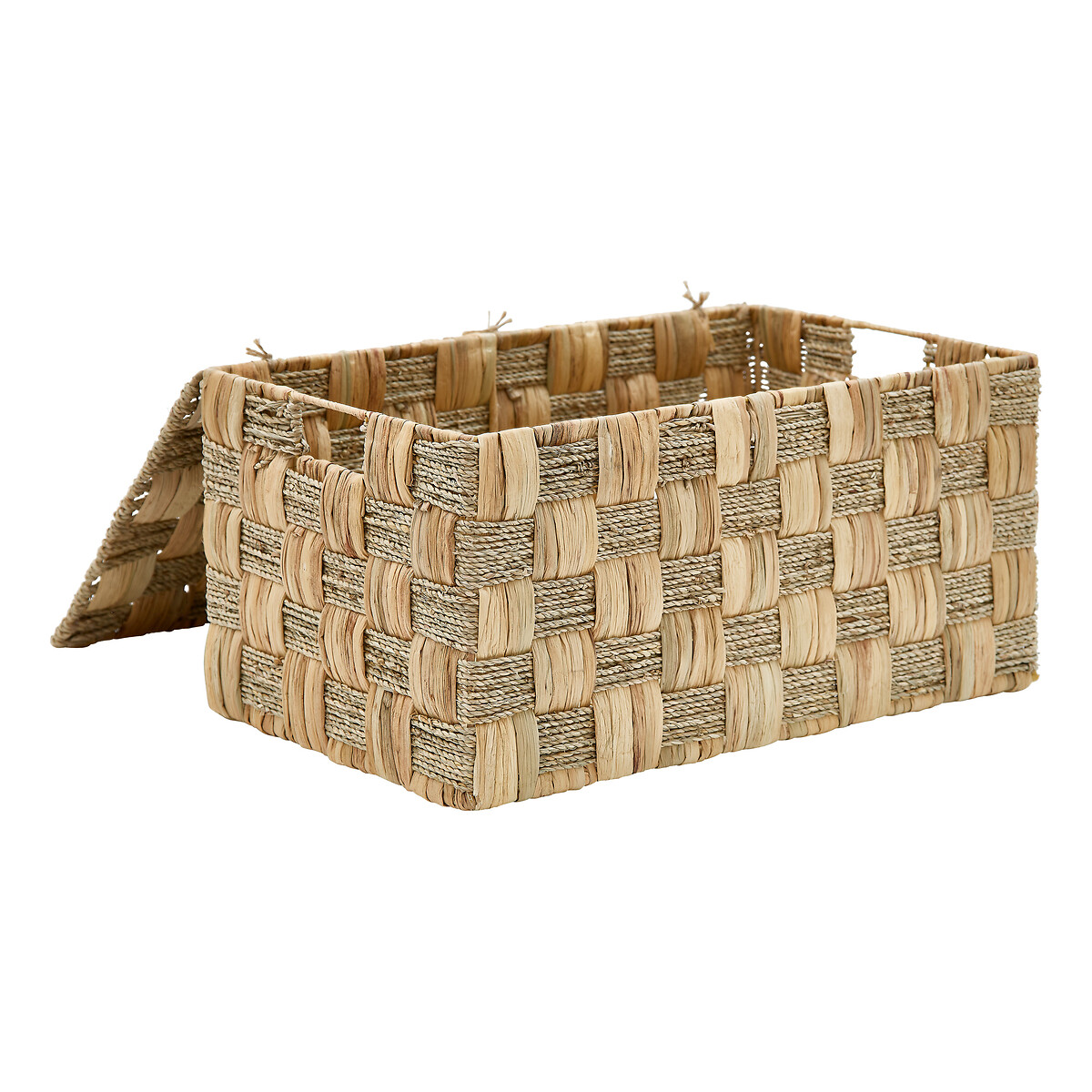 Caixa decorativa NADI em vime 31x36cm