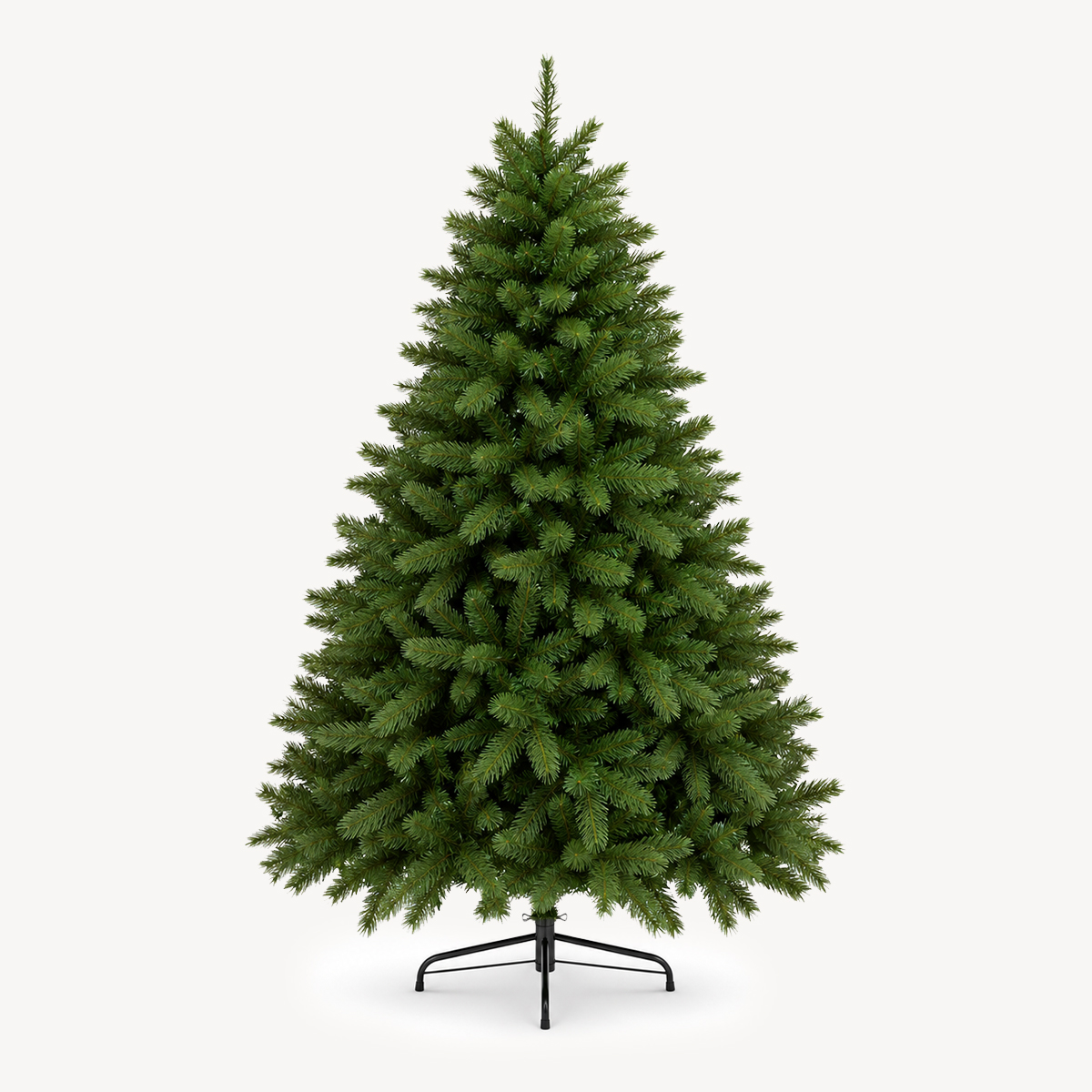 &Aacute;rvore de natal LUMERIA verde 210cm com leds