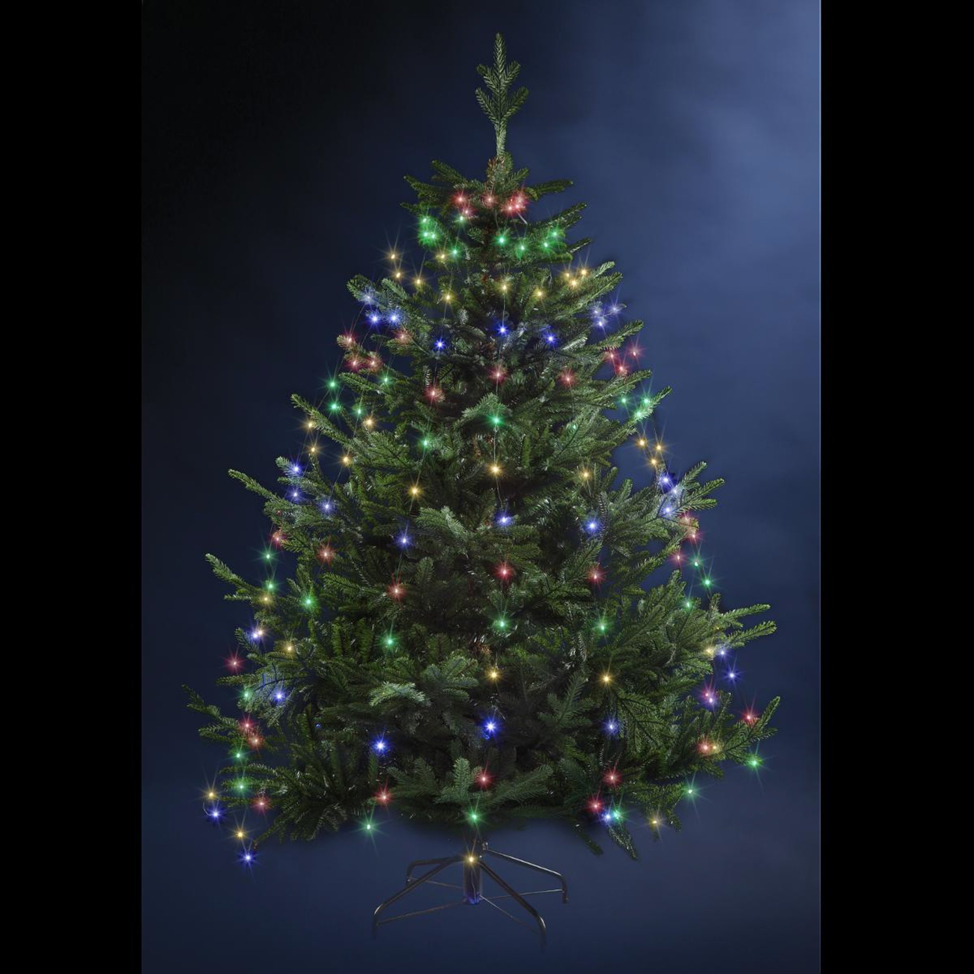 S&eacute;rie Luminosa De Natal Multicolor Para &Aacute;rvore 170 LEDs 1,65m