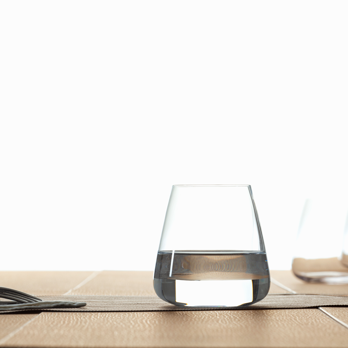 Copo de água SELENGA sem pé em vidro CRISTALINO 43cl