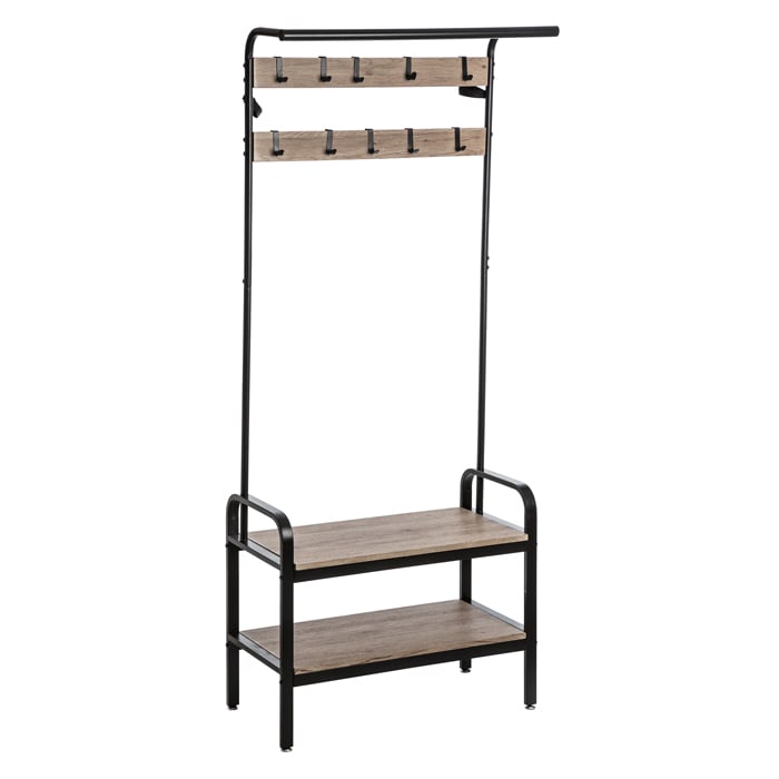 Cabide com sapateira JANO