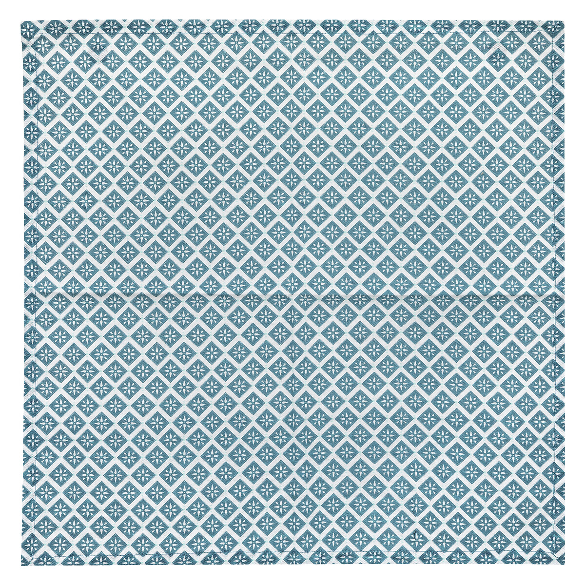Conjunto 4 guardanapos azul 40x40cm
