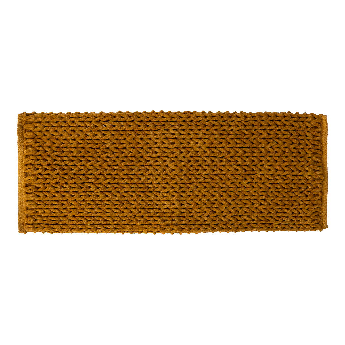 Tapete wc espesso amarelo 50x120cm