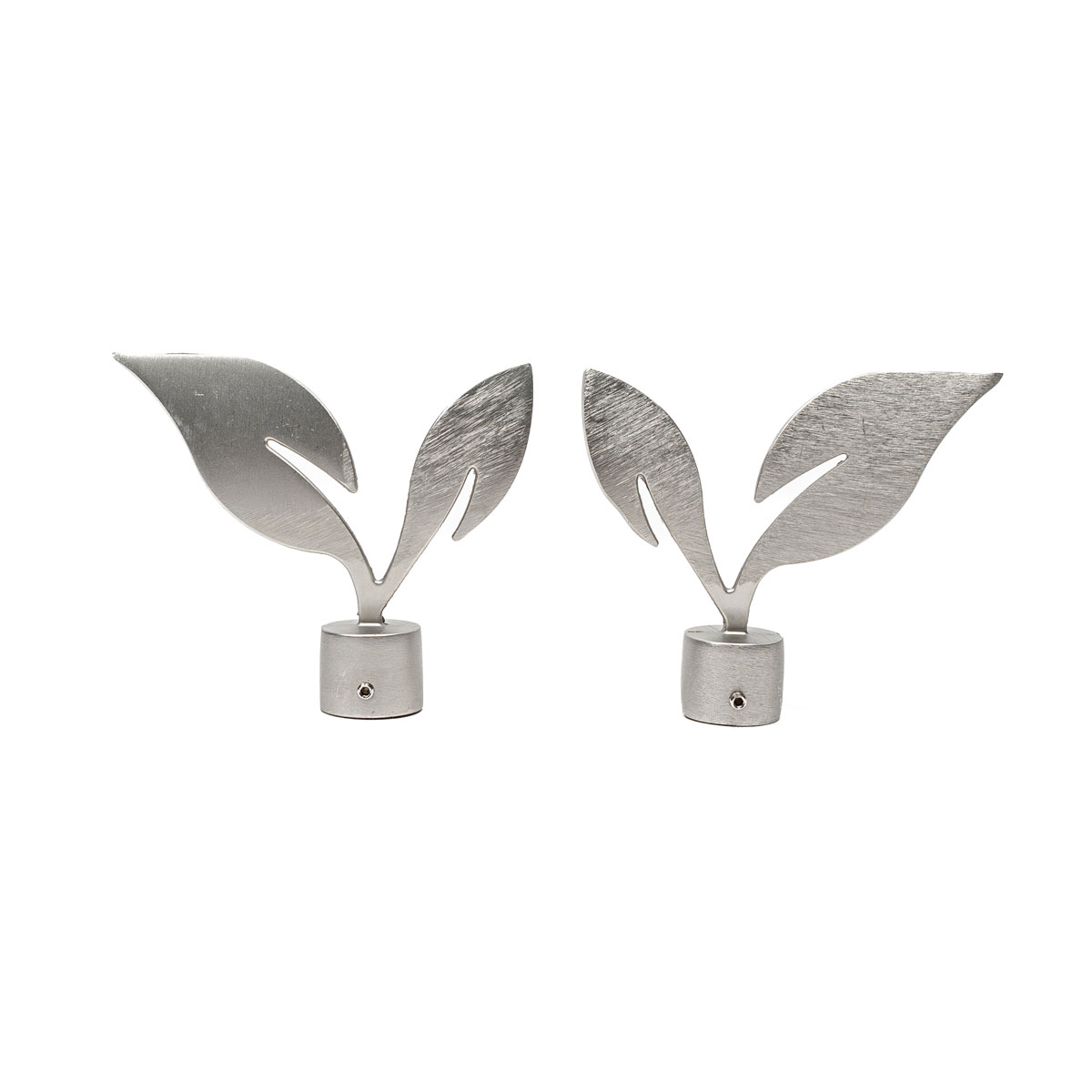 Conjunto 2 terminais prateados