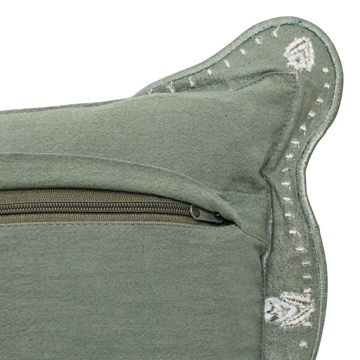 Almofada MONA verde caqui 55x55cm