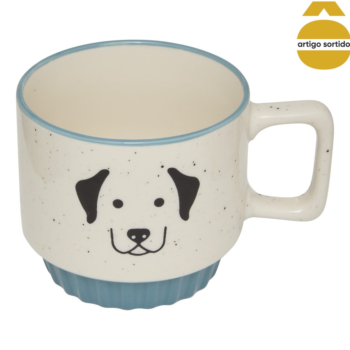 Caneca animal porcelana 30cl