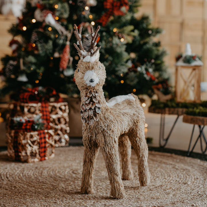 Rena com neve 60cm,  Rena com neve 60cm