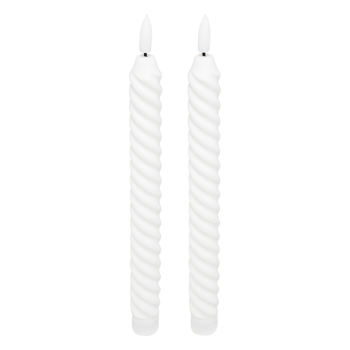 Conjunto de 2 velas TWIST ALOE 22cm led