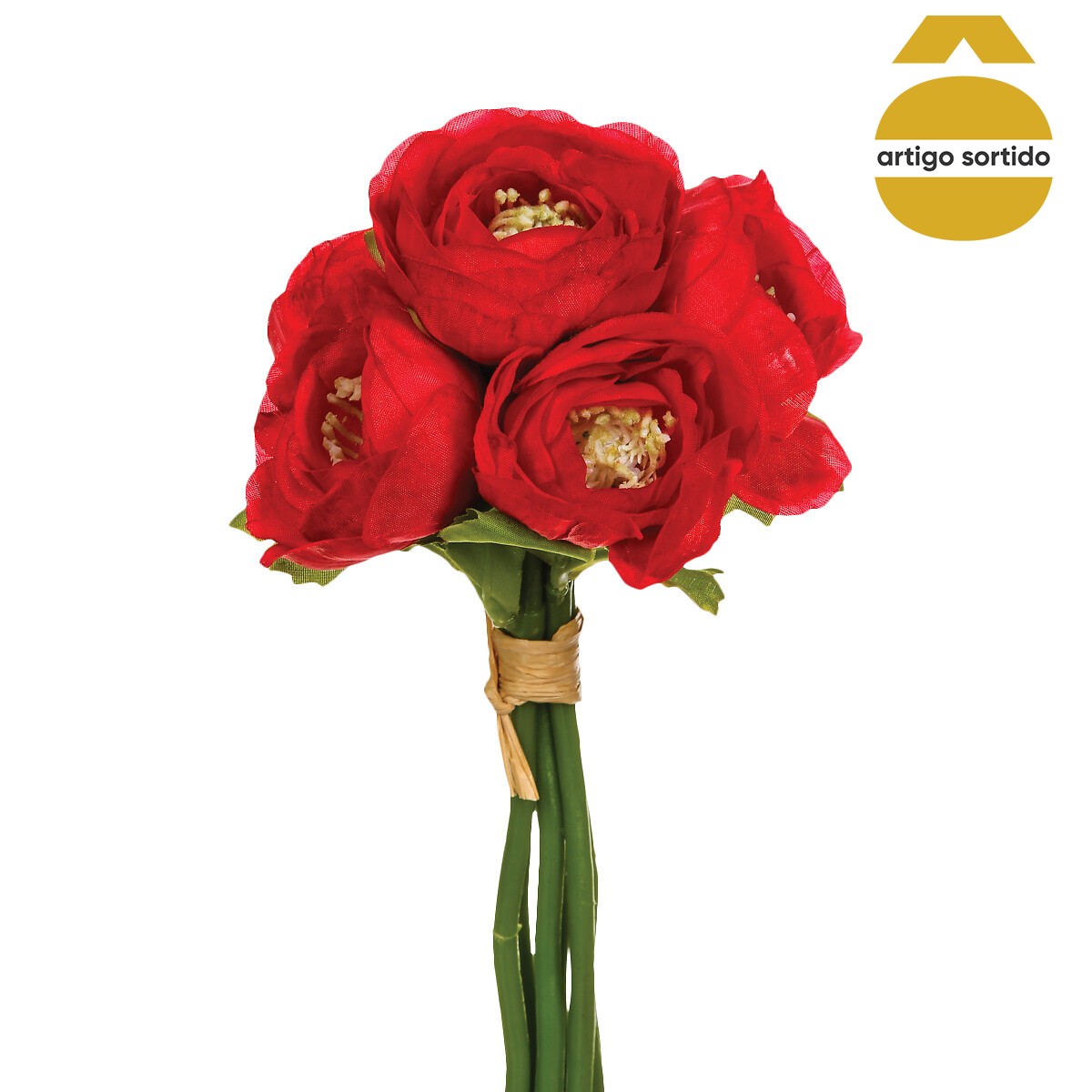 Bouquet de 6 ranunculus 25cm