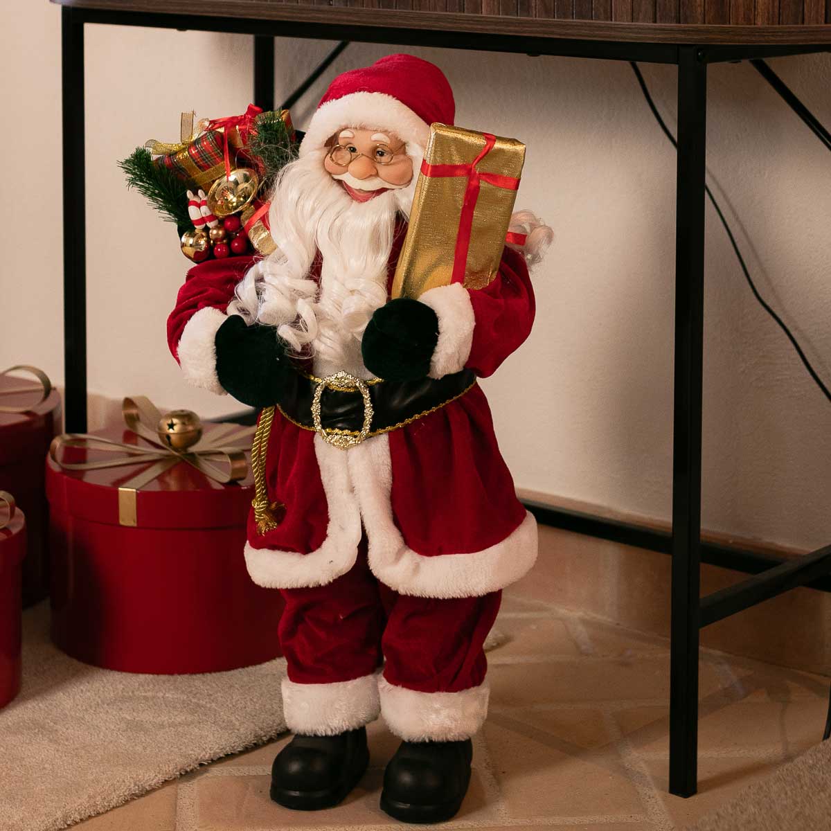 Pai natal clássico 90cm