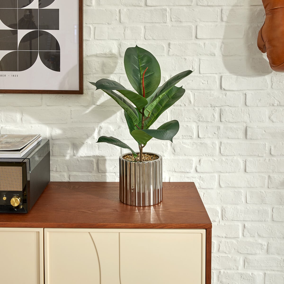 Planta artificial ficus com vaso SKY 54cm