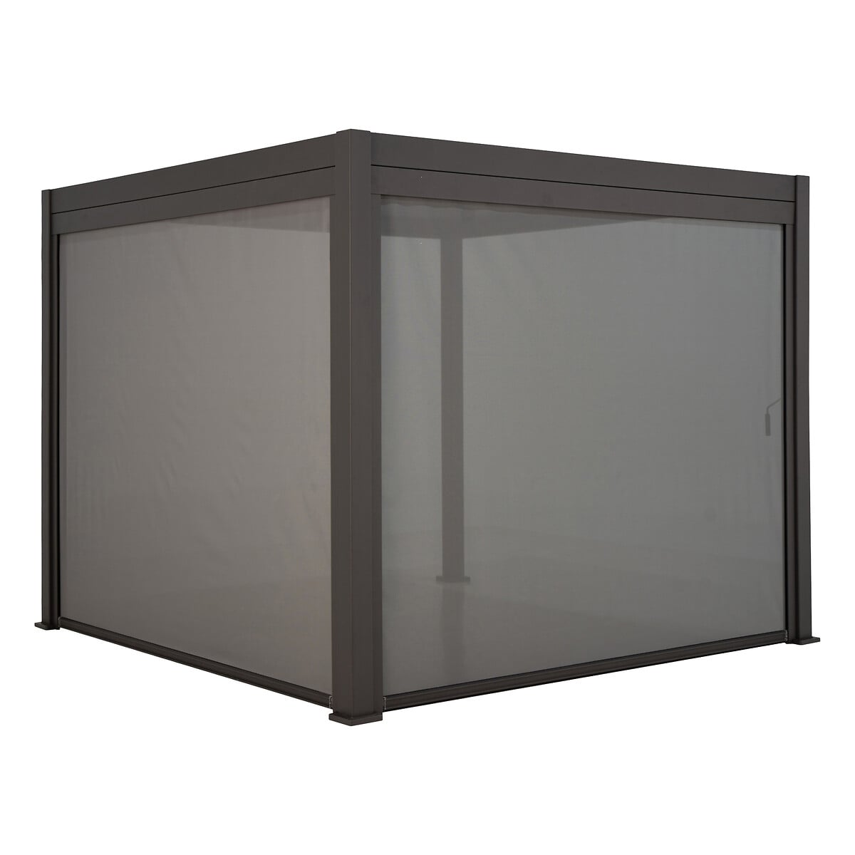 Estore para p&eacute;rgola &Eacute;VORA cinza escuro 4m