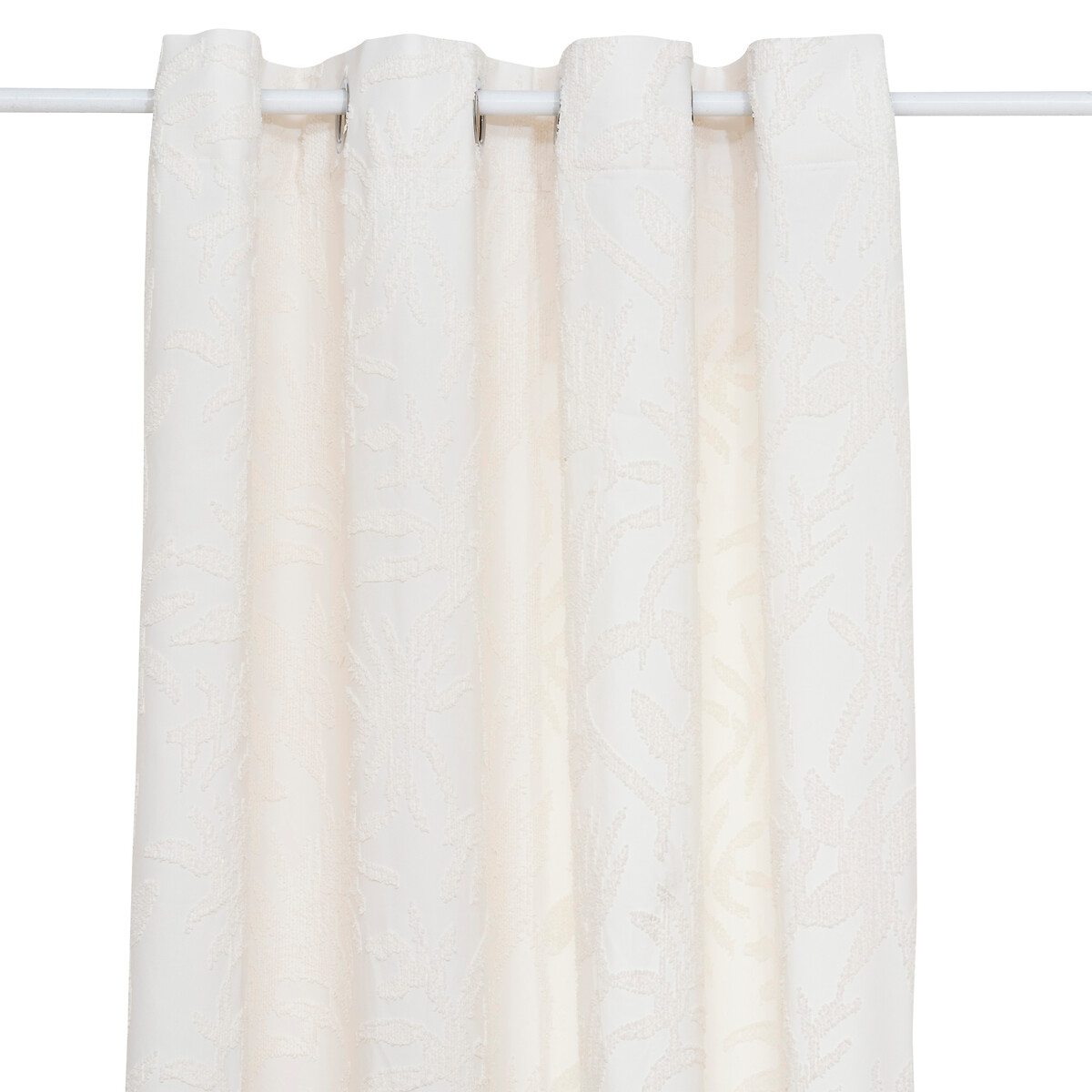 Cortina jacquard WILLOW marfim 135x260cm