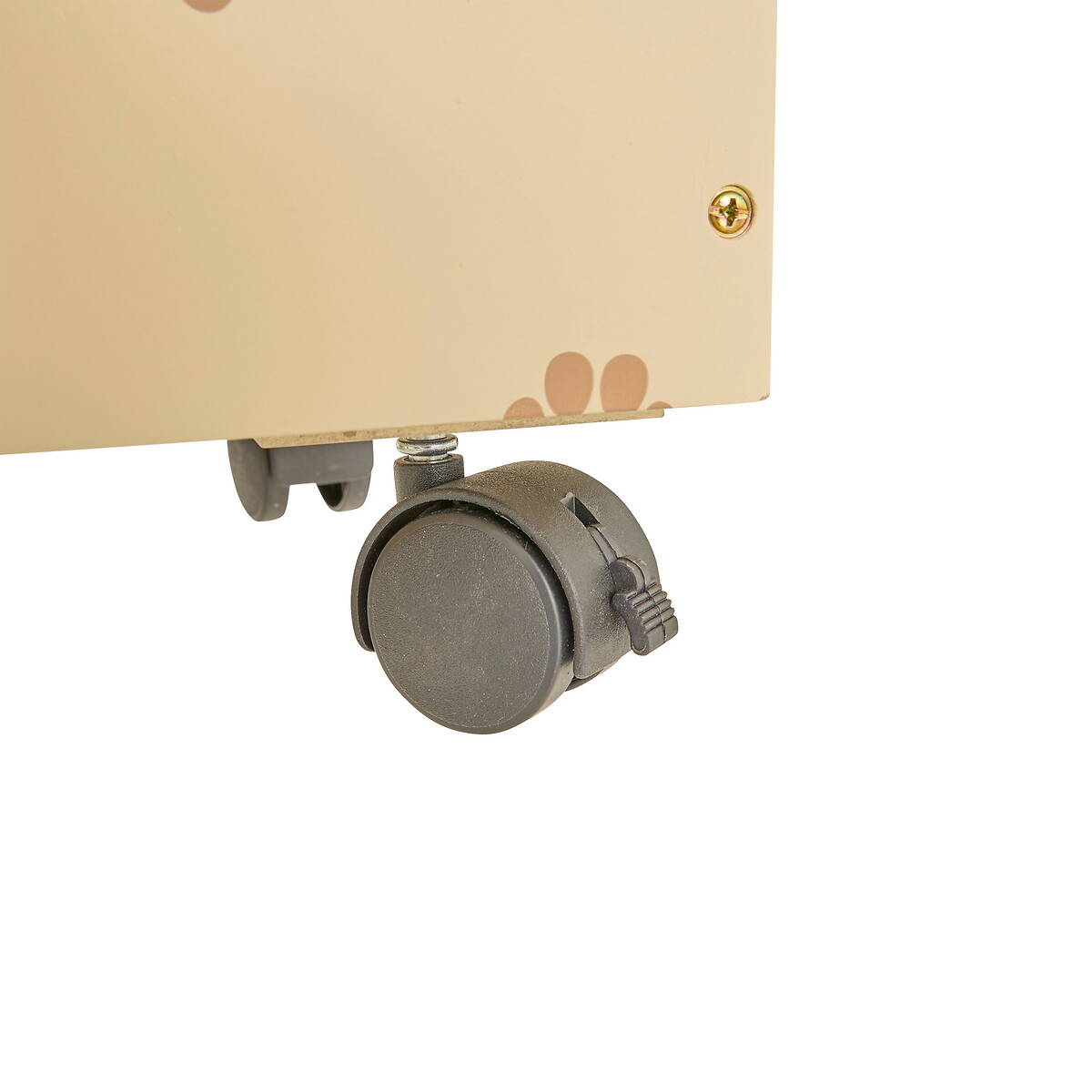 Caixa de arruma&ccedil;&atilde;o SCOTT bege com rodas