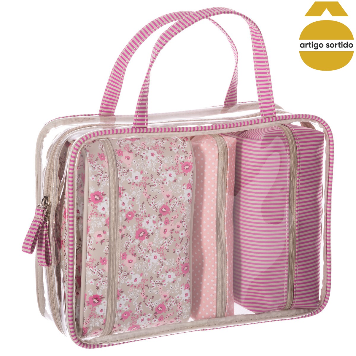 Conjunto de 4 bolsas de higiene