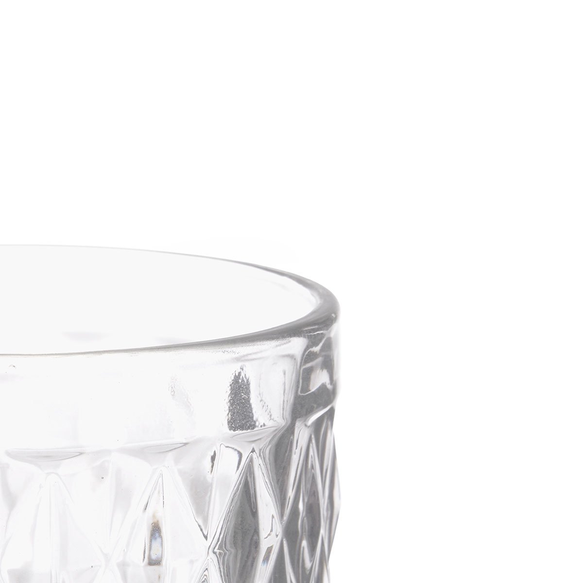 Copo de &aacute;gua DIAMA em vidro 370ml