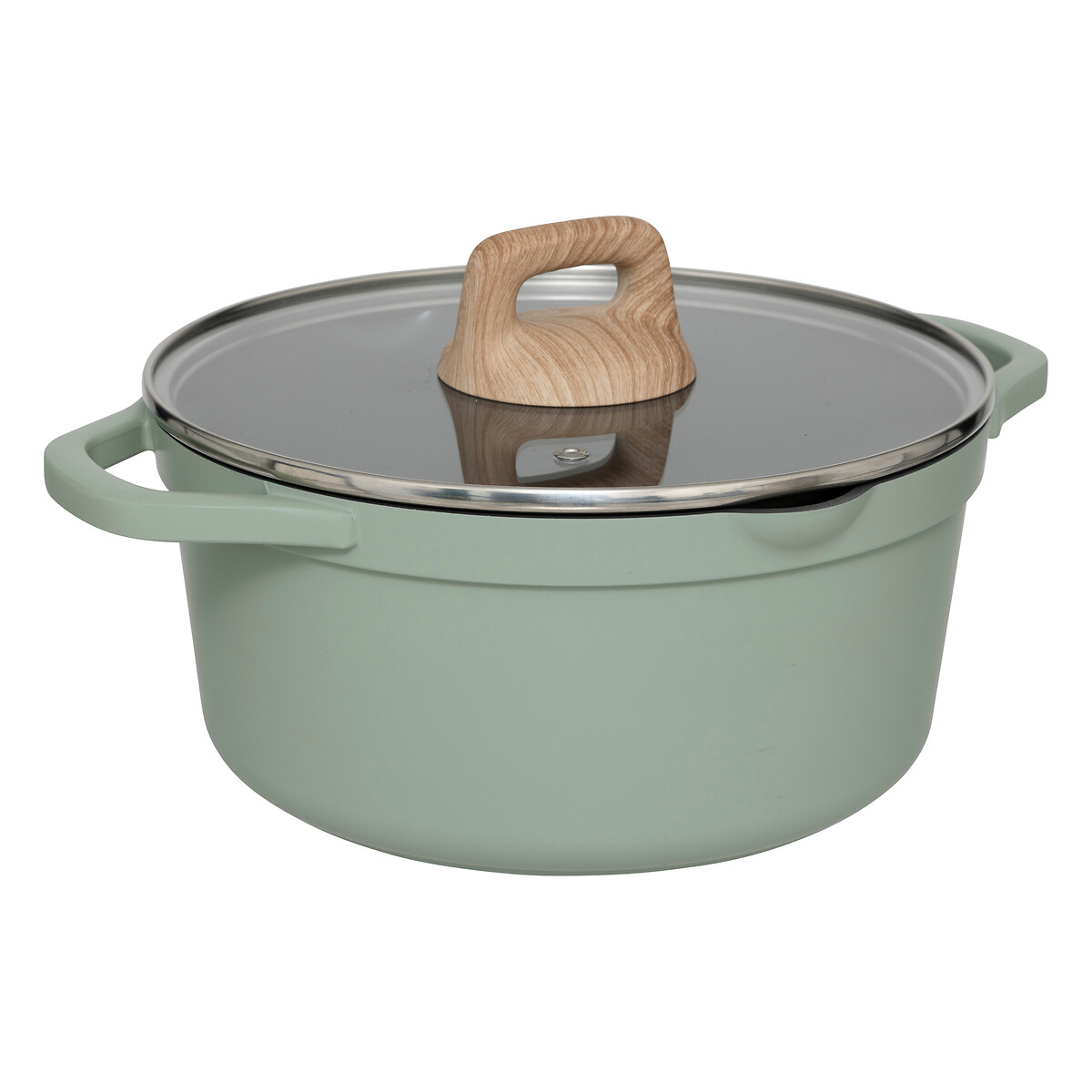 Caçarola verde HORIZON em alumínio 24cm,  Caçarola verde HORIZON em alumínio 24cm