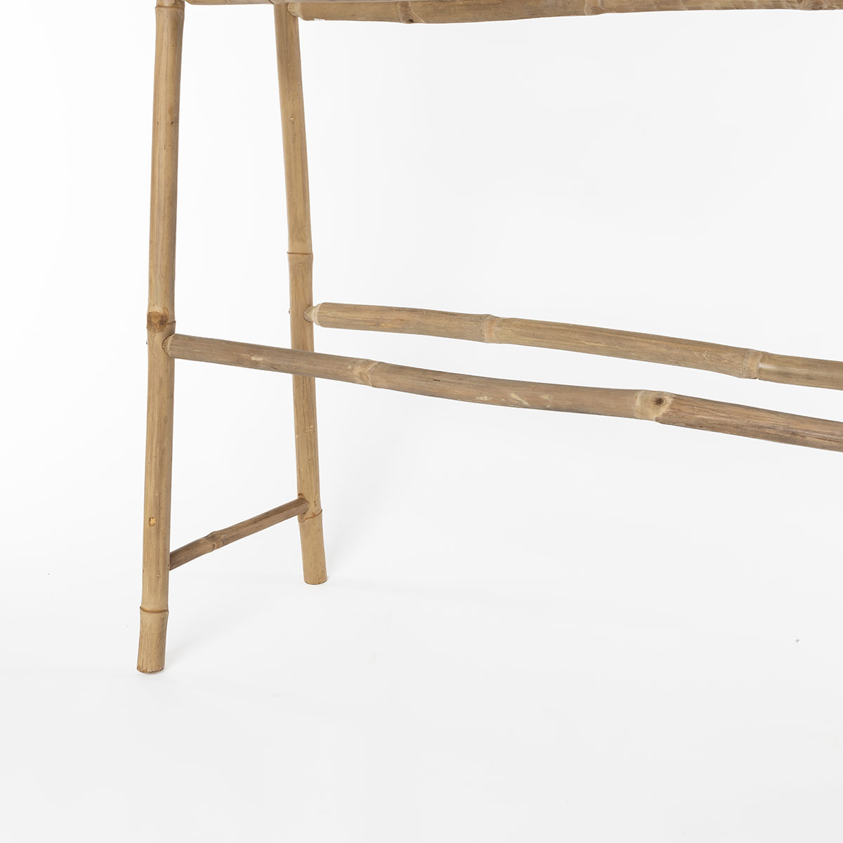 Toalheiro wc com 5 barras em bambu