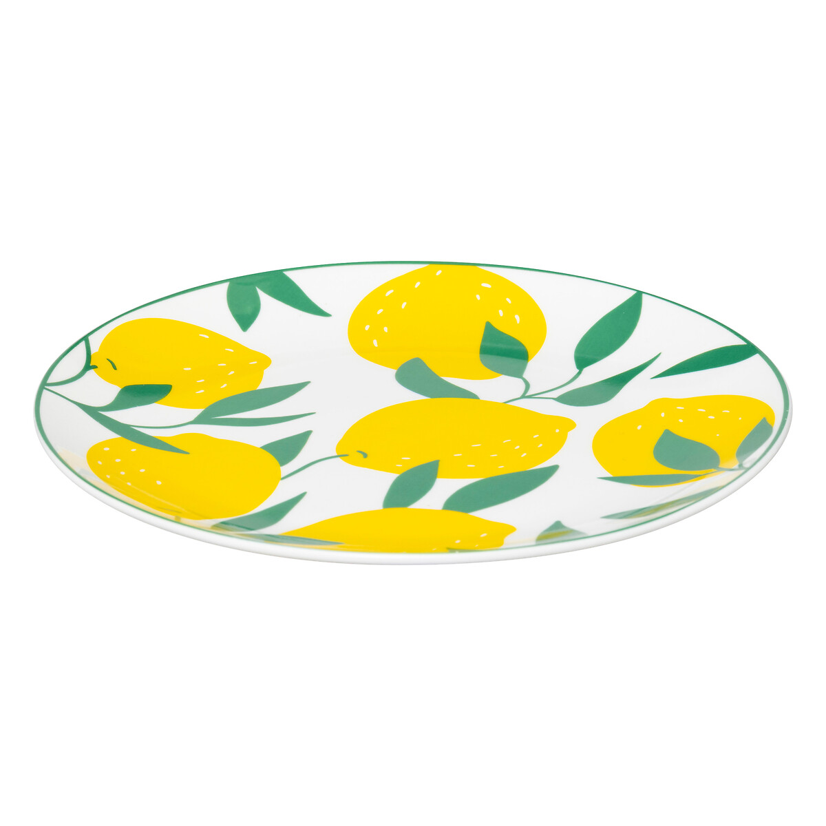 PRATO SOBREMESA 19CM PORCELANA MULTICOLOR