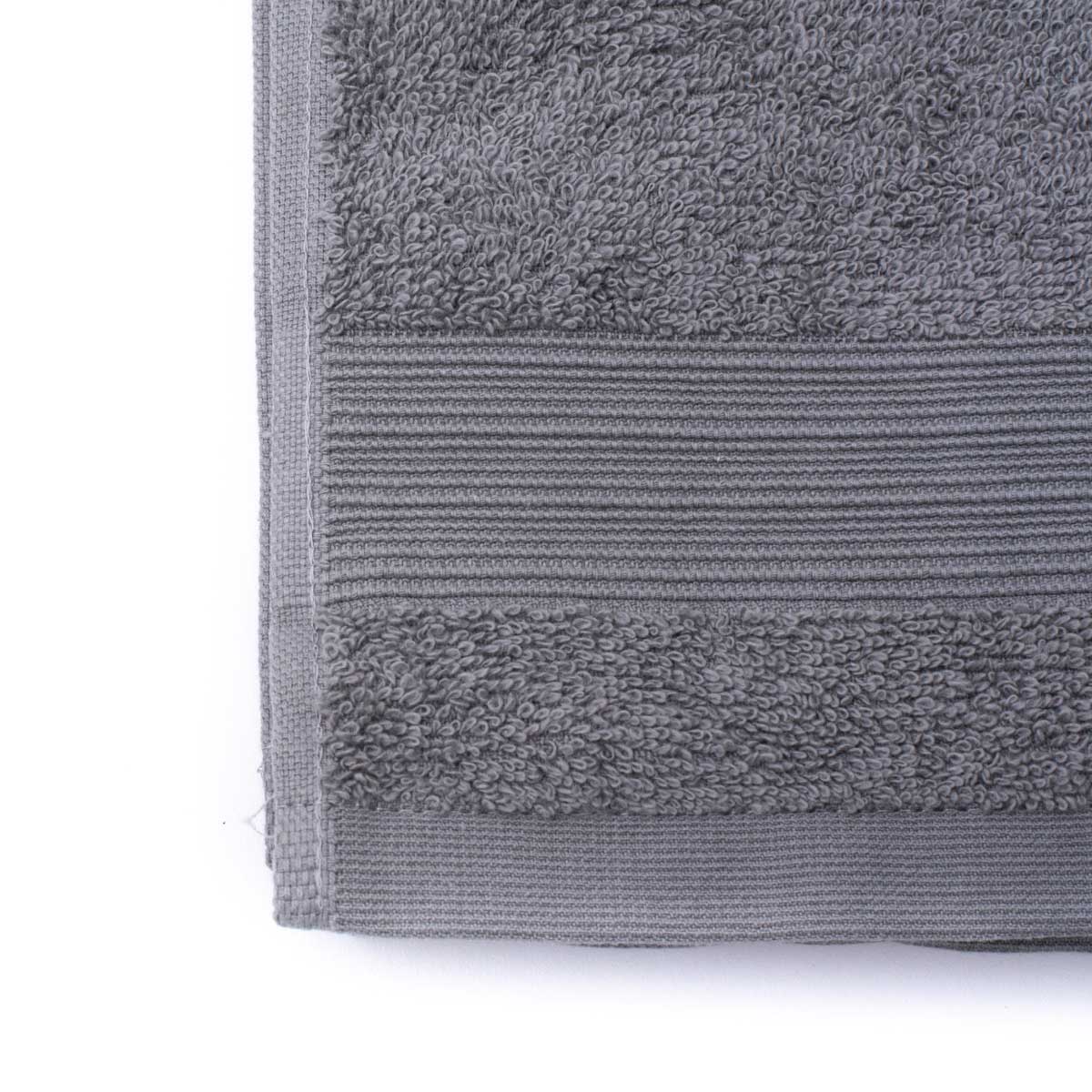 Toalha cinza TIMELESS 30x50cm