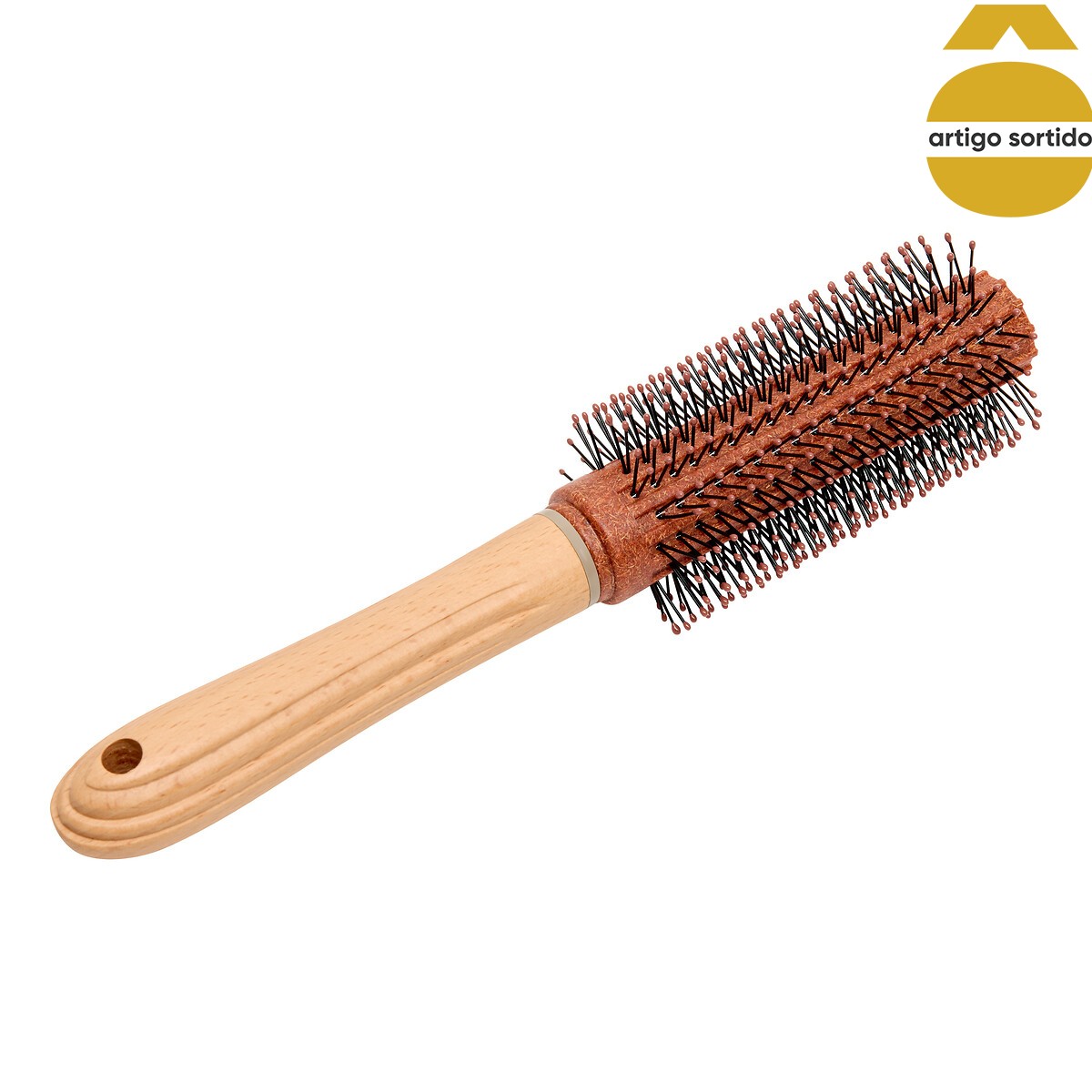 Escova de Cabelo em Madeira