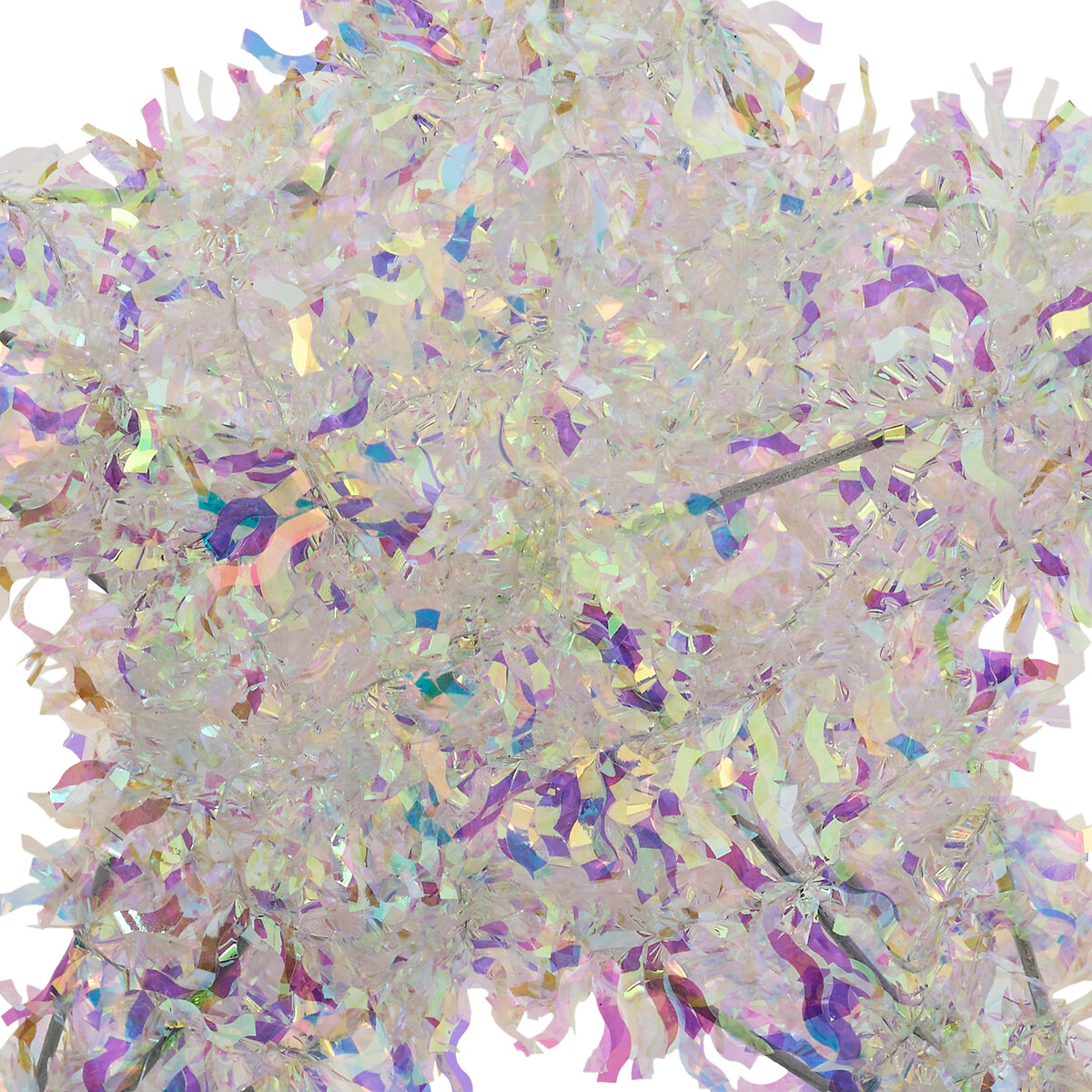 Pendurante estrela hologr&aacute;fico 20cm