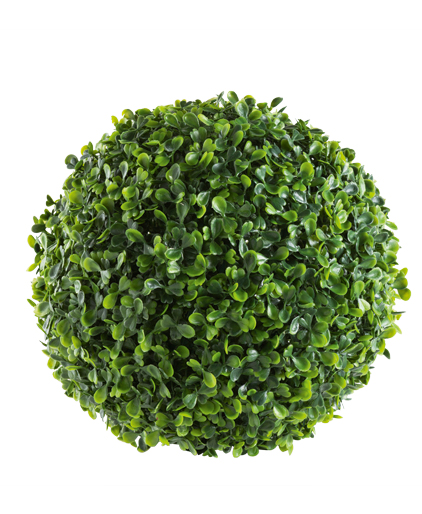 Bola decorativa em relva artificial