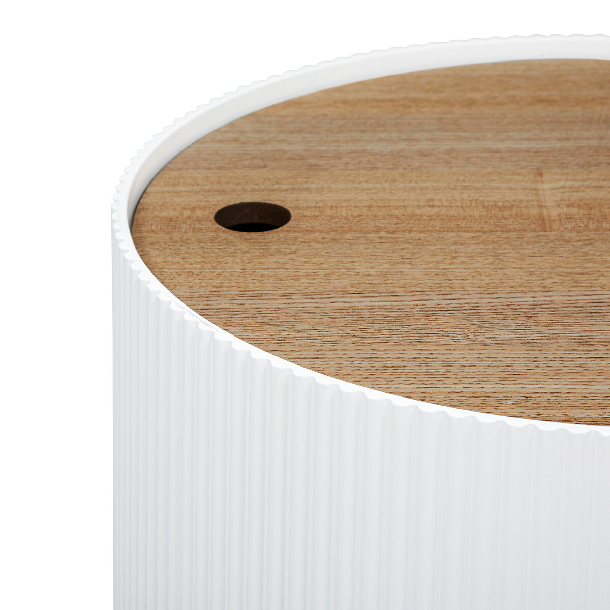 Mesa de apoio ENOLA branco e bege