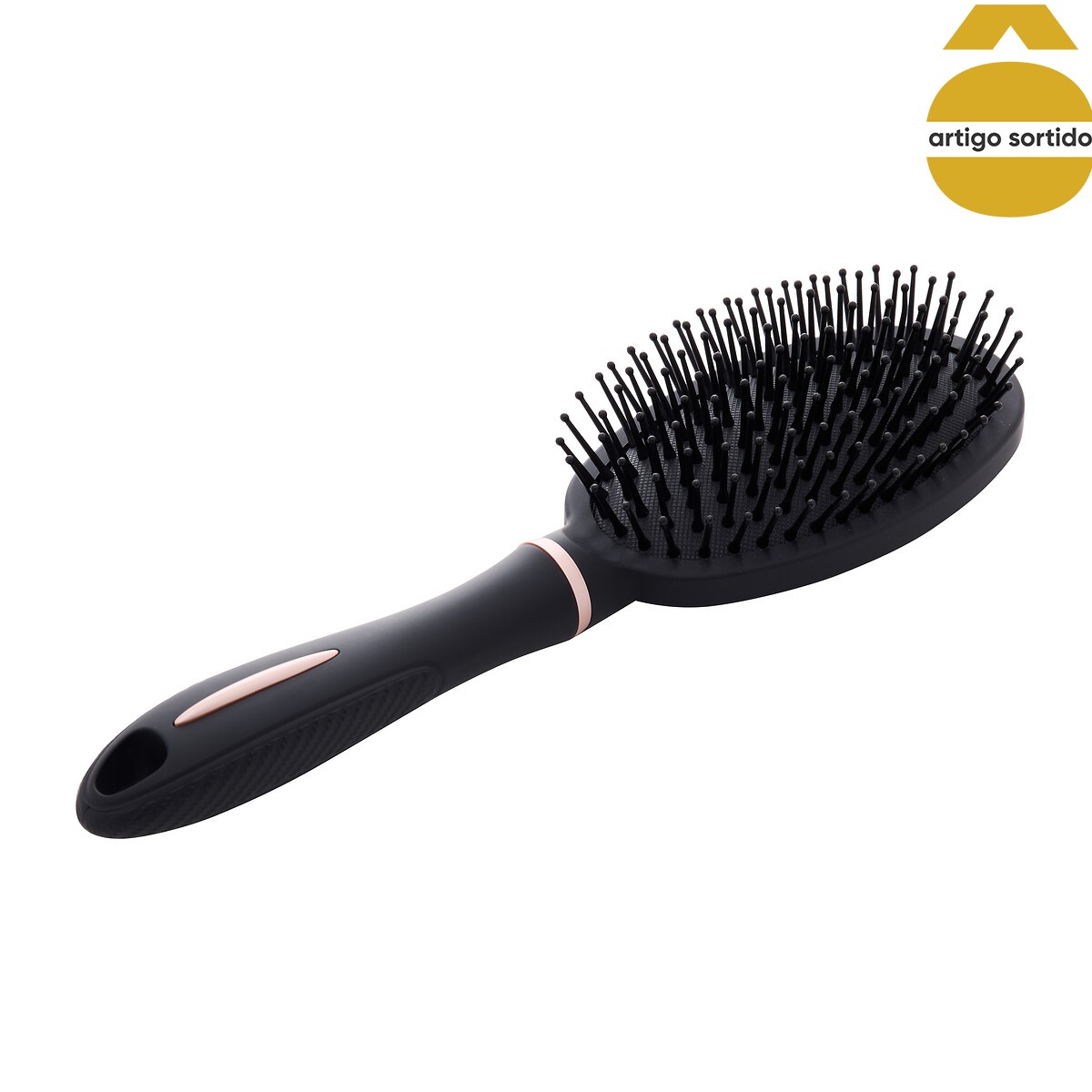 Escova de cabelo em pl&aacute;stico