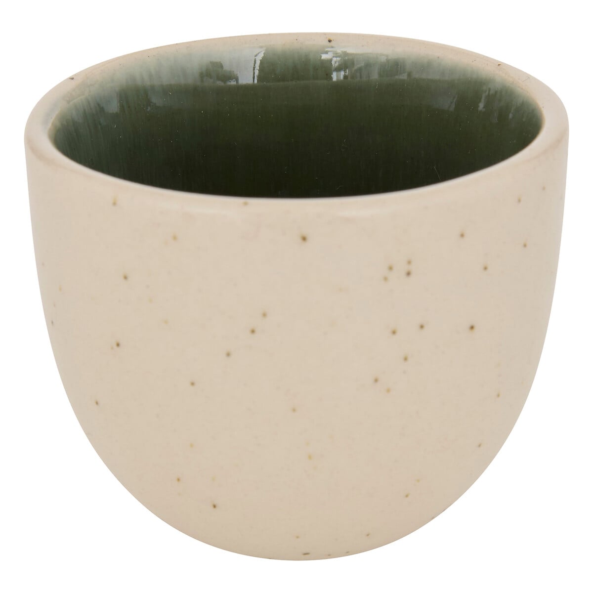 Ch&aacute;vena de caf&eacute; WONJA verde em porcelana 10cl