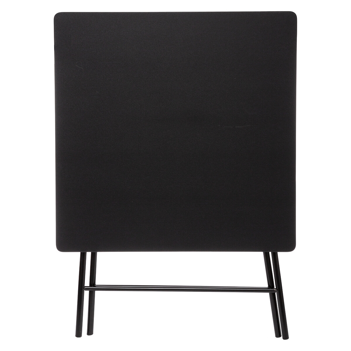 Mesa dobrável de 4 lugares preta