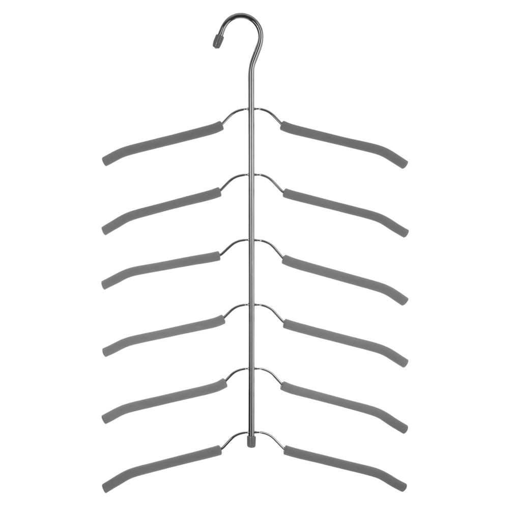 Cabide para 6 camisas antiderrapante,  Cabide para 6 camisas antiderrapante
