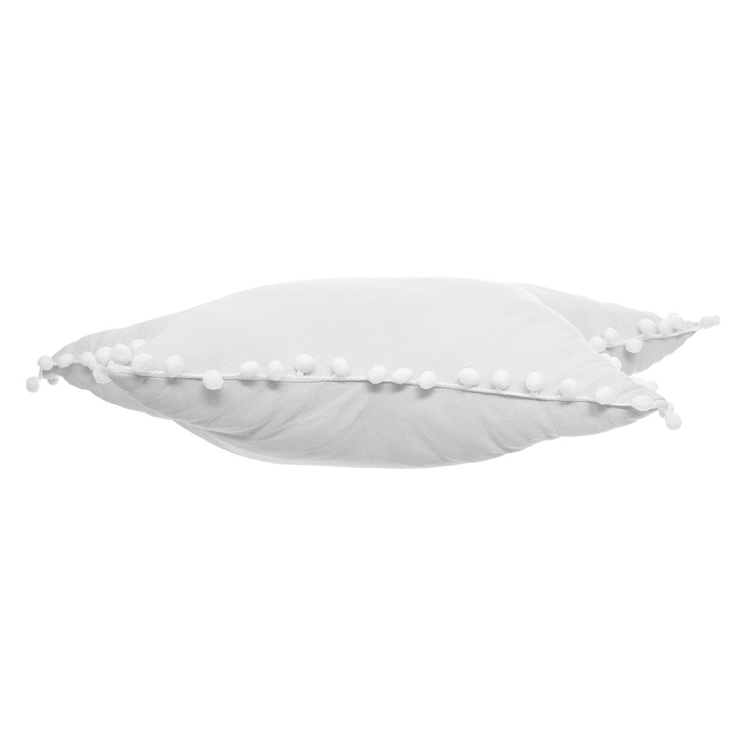 Almofada Estrela C/Pompons