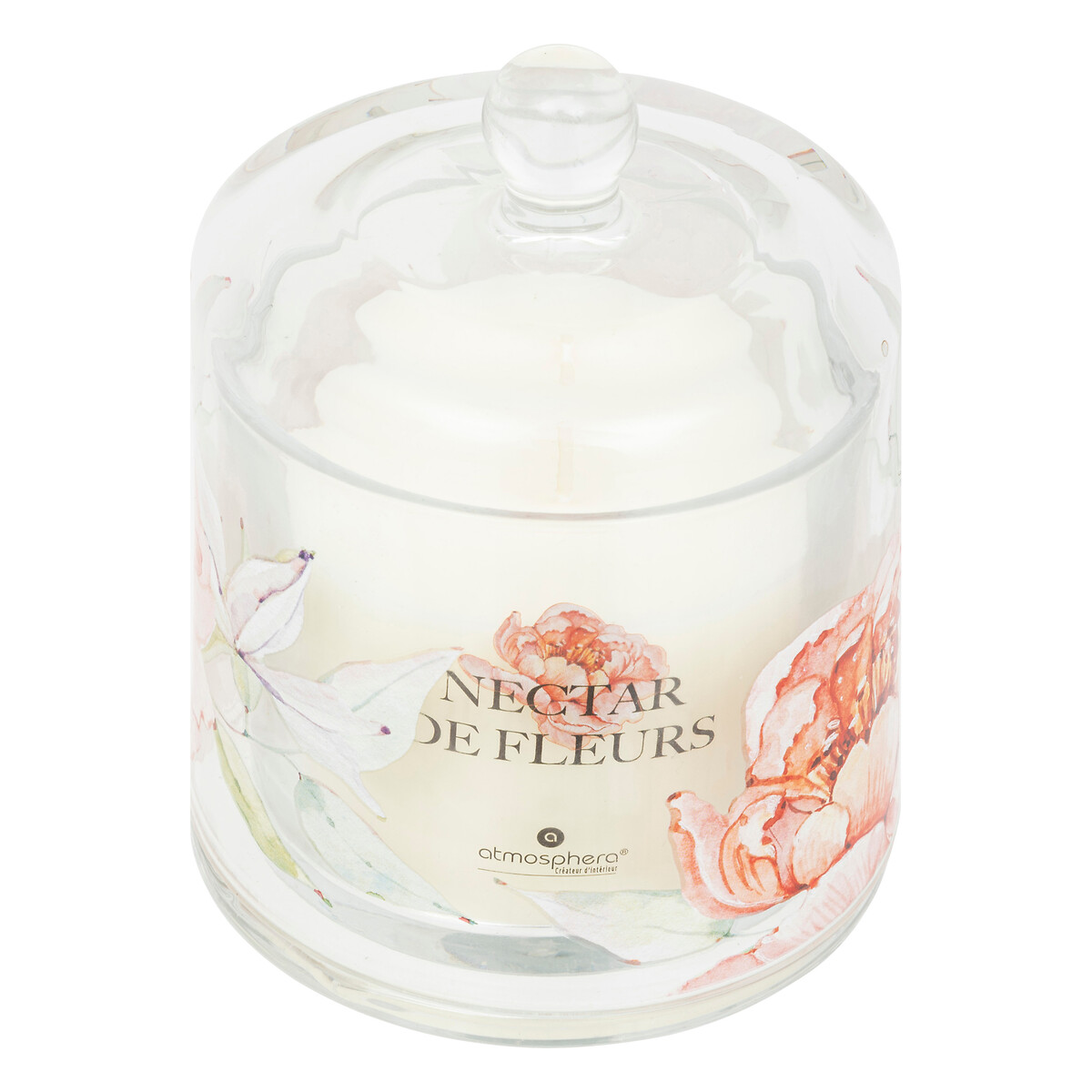 Vela perfumada em camp&acirc;nula de vidro 240g