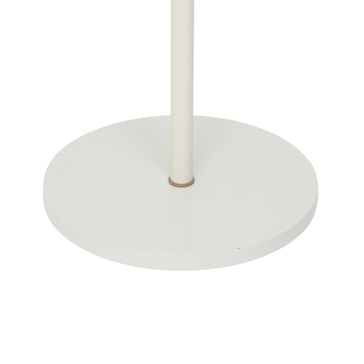 Cabide de p&eacute; bege com 6 ganchos